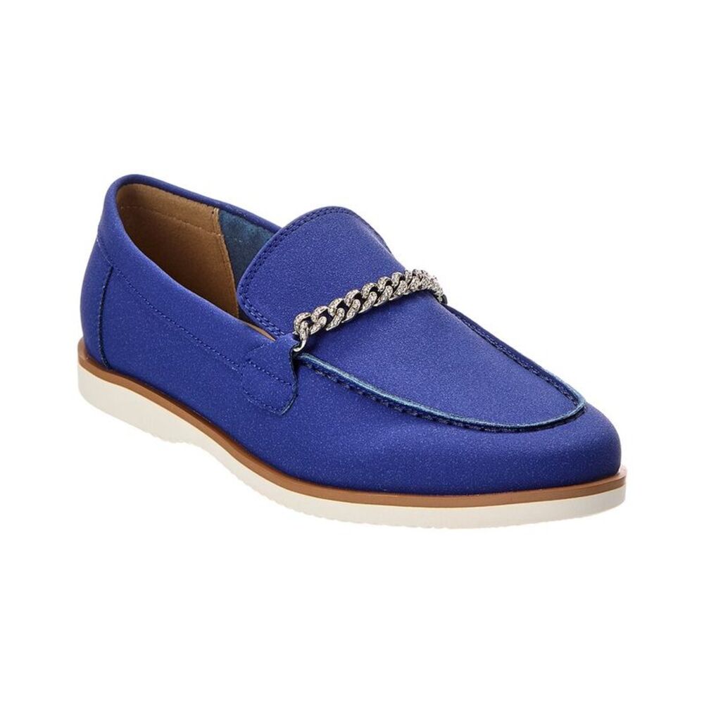 Baldinini Leather Moccasin, Blue